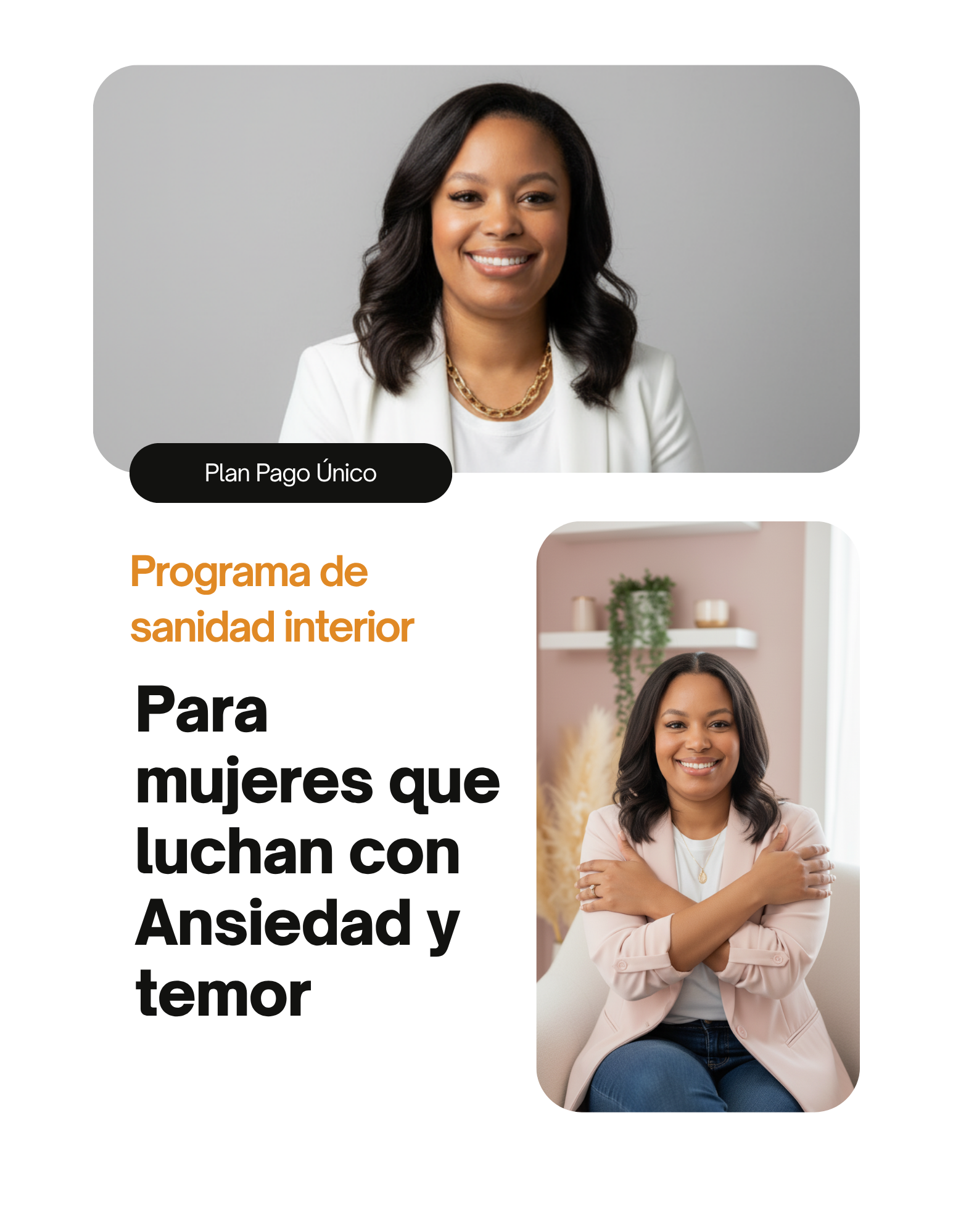 Programa de sanidad interior / Ansiedad y temor / ⭐ Plan Pago Único